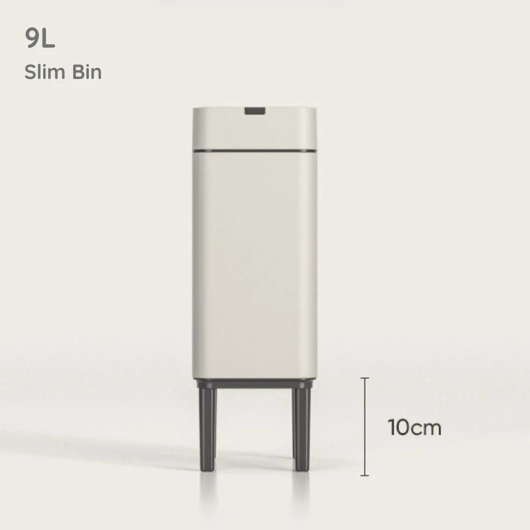 Lumi Sensor Trash Bin with legs Slim 9L