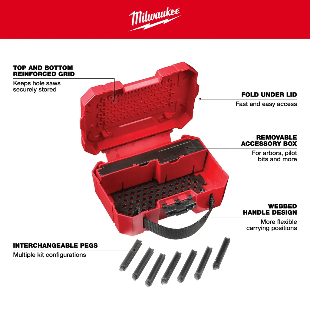 Milwaukee Hole Dozer Bi-Metal Hole Saw Kit 17Pc