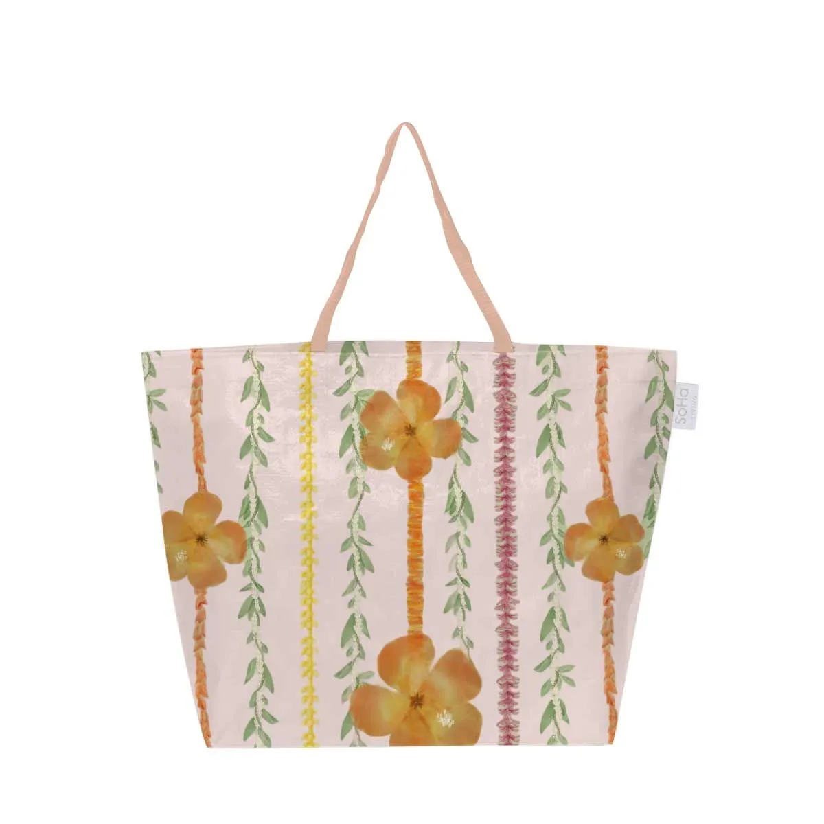 Mixed Lei Orange Everyday Tote