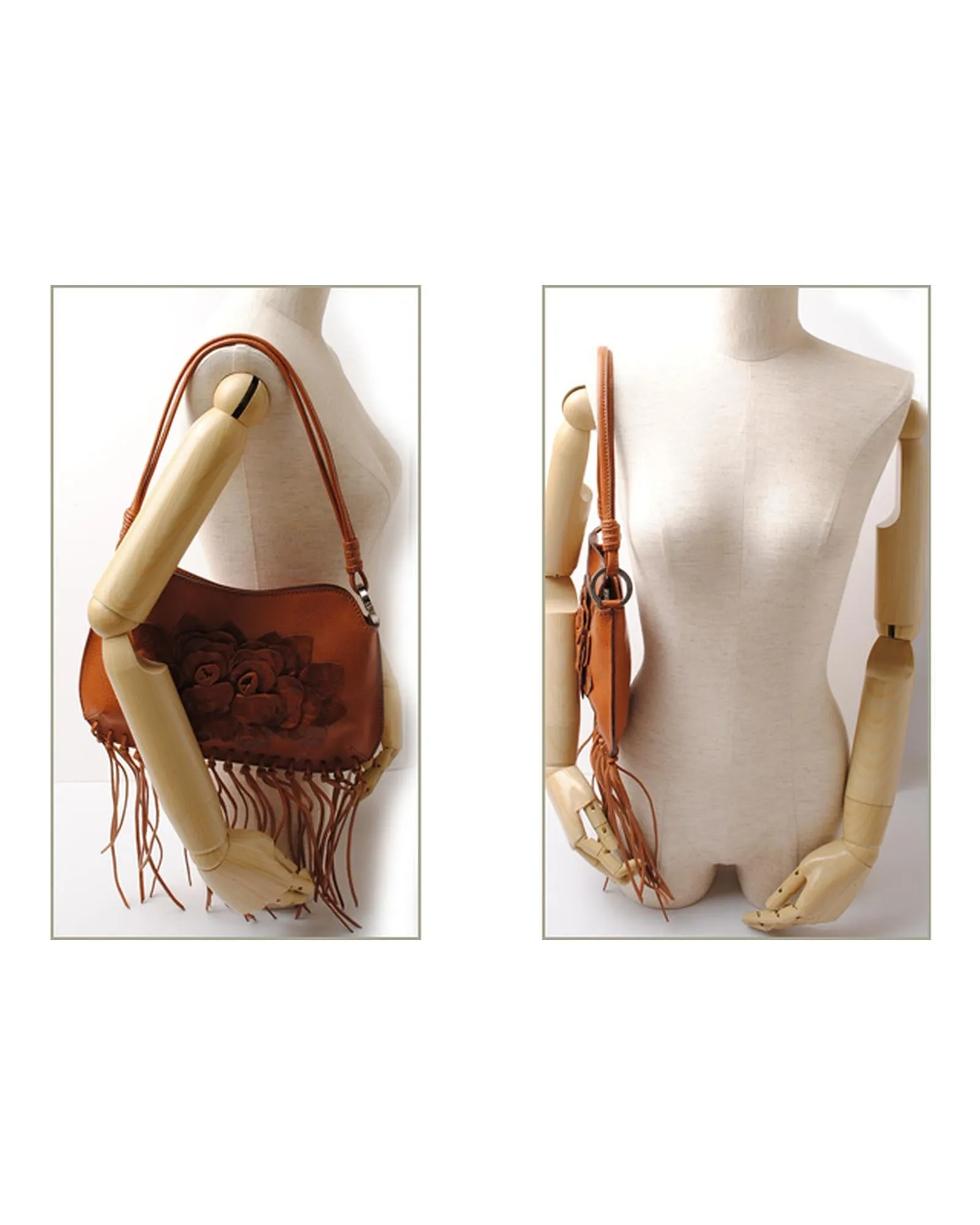 Natural Leather Shoulder Bag by Valentino - Excellent Condition