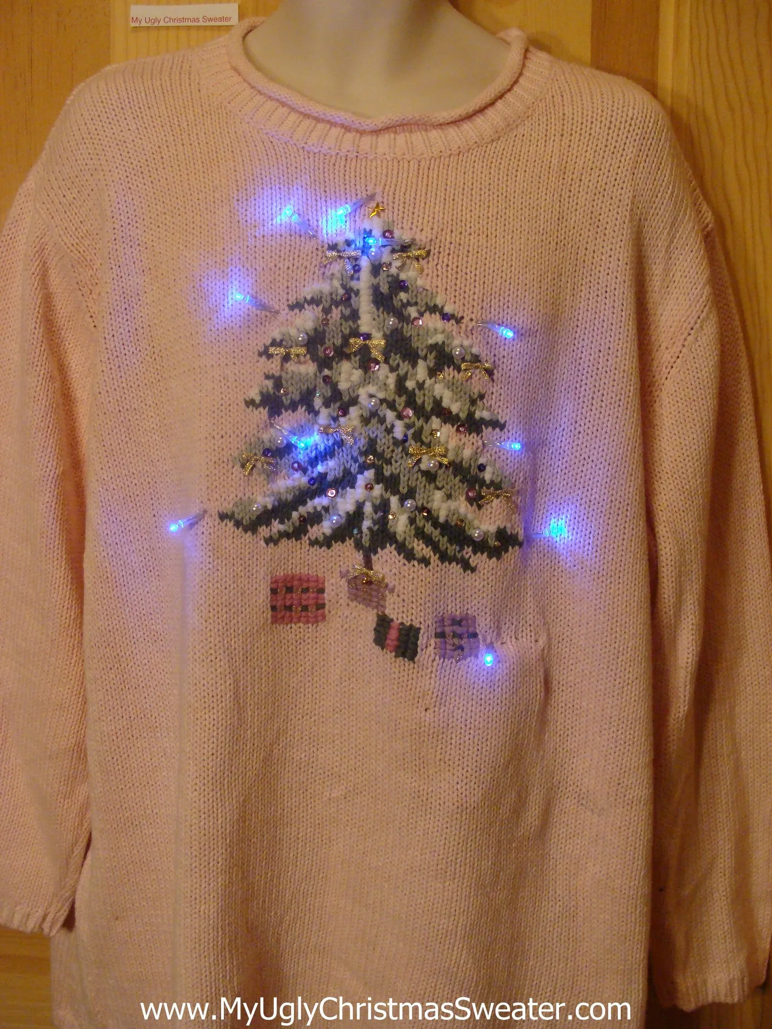 Need to Buy Christmas Sweaters? Light Up Sweater Fits Mens XXL or XXXL