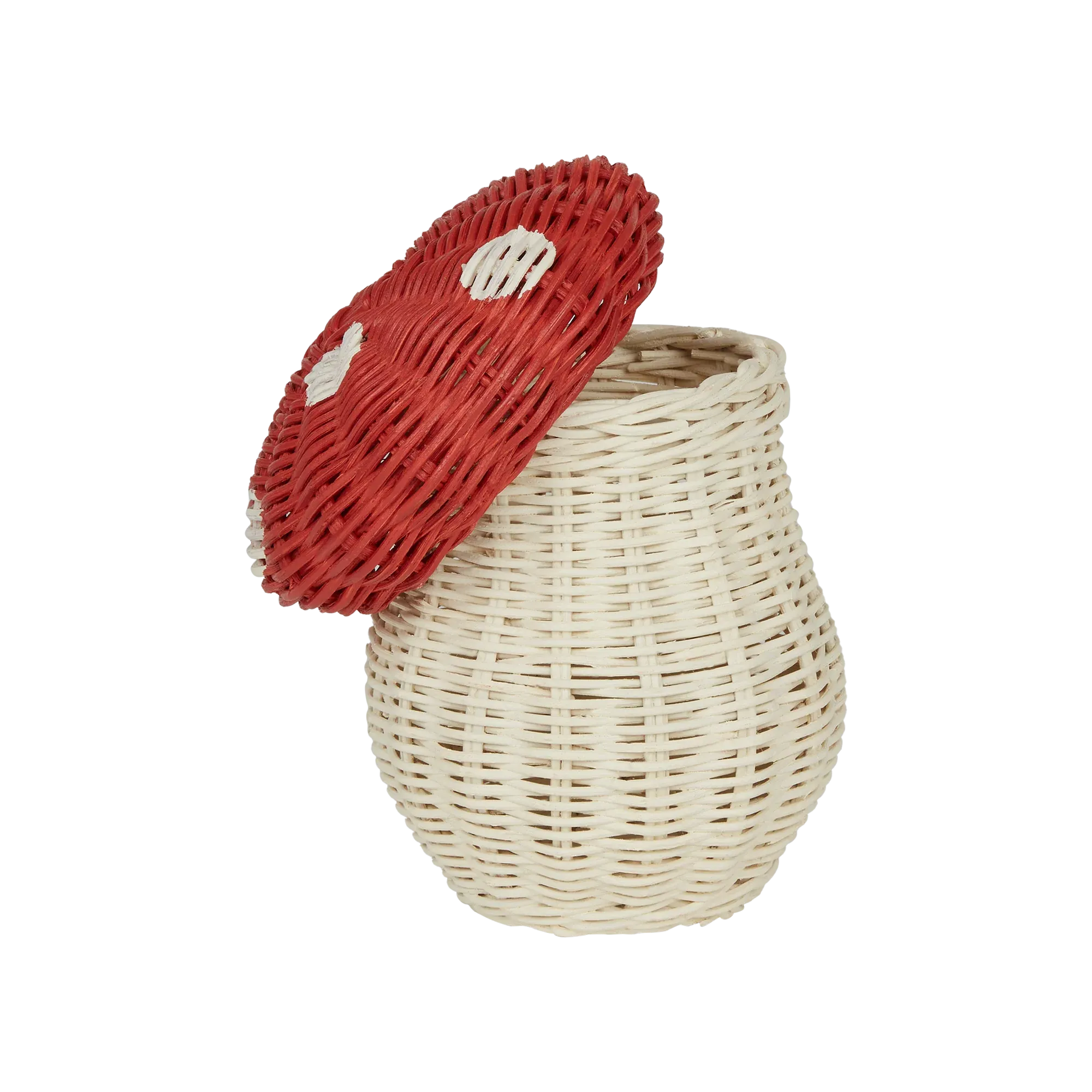 Olli Ella Porcini Basket - Red