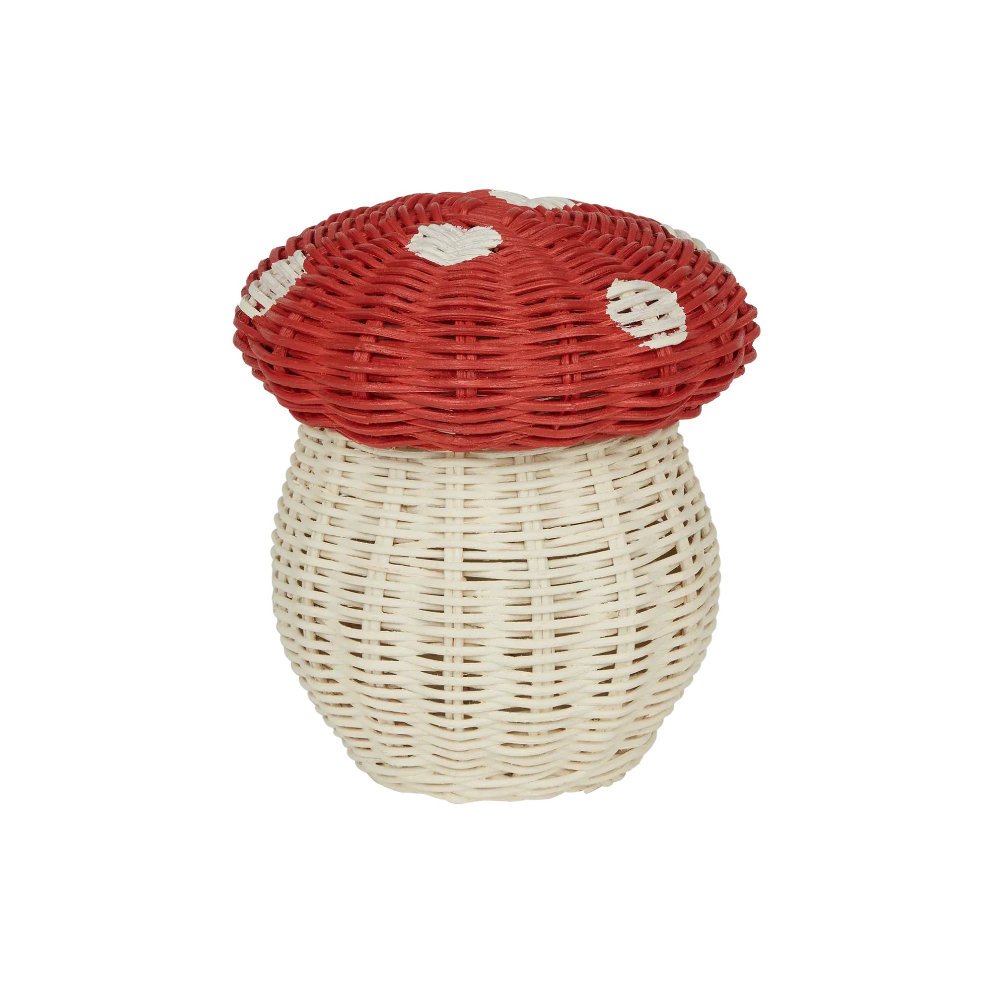 Olli Ella Porcini Basket - Red