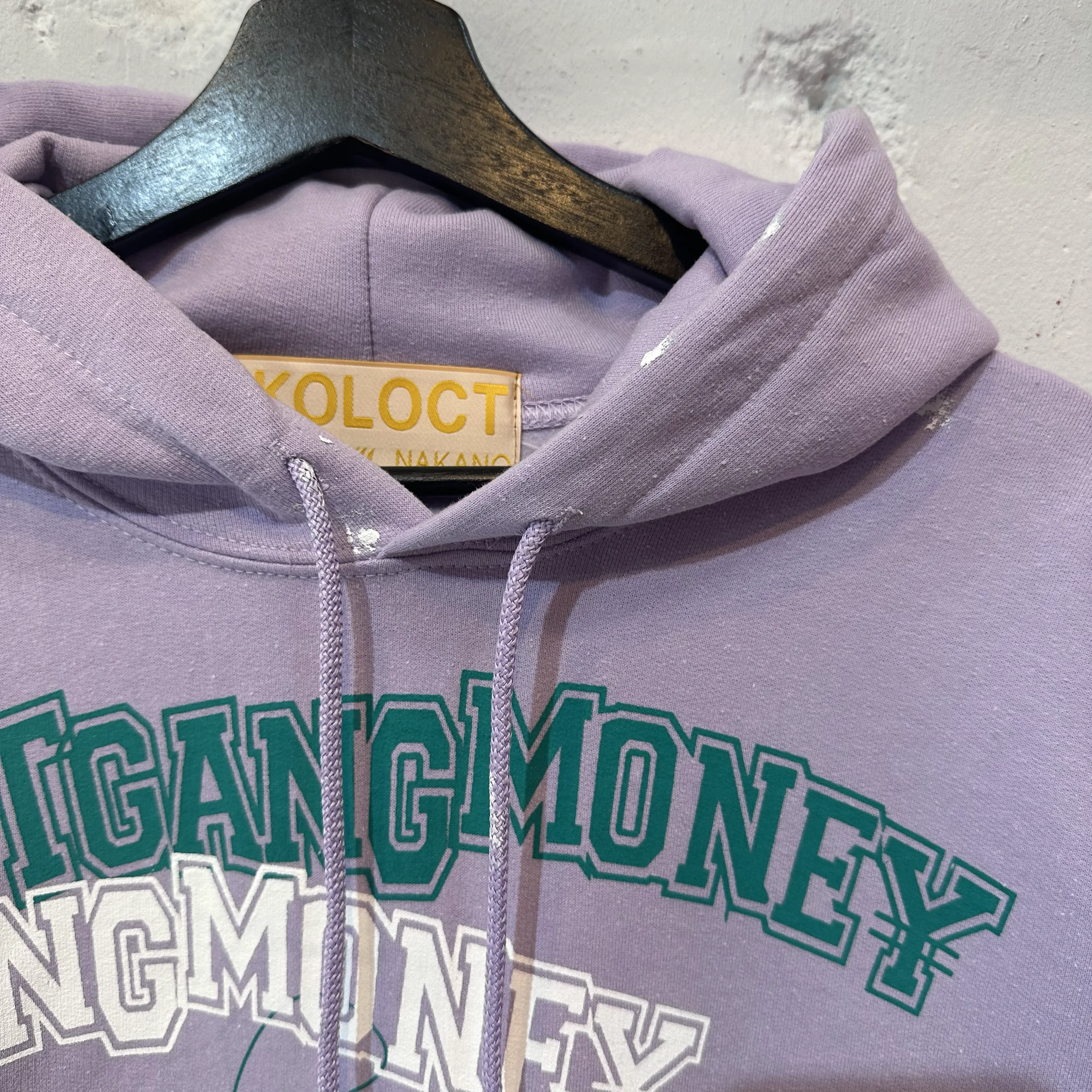 PAINTED ART GANG MONEY HOODIE