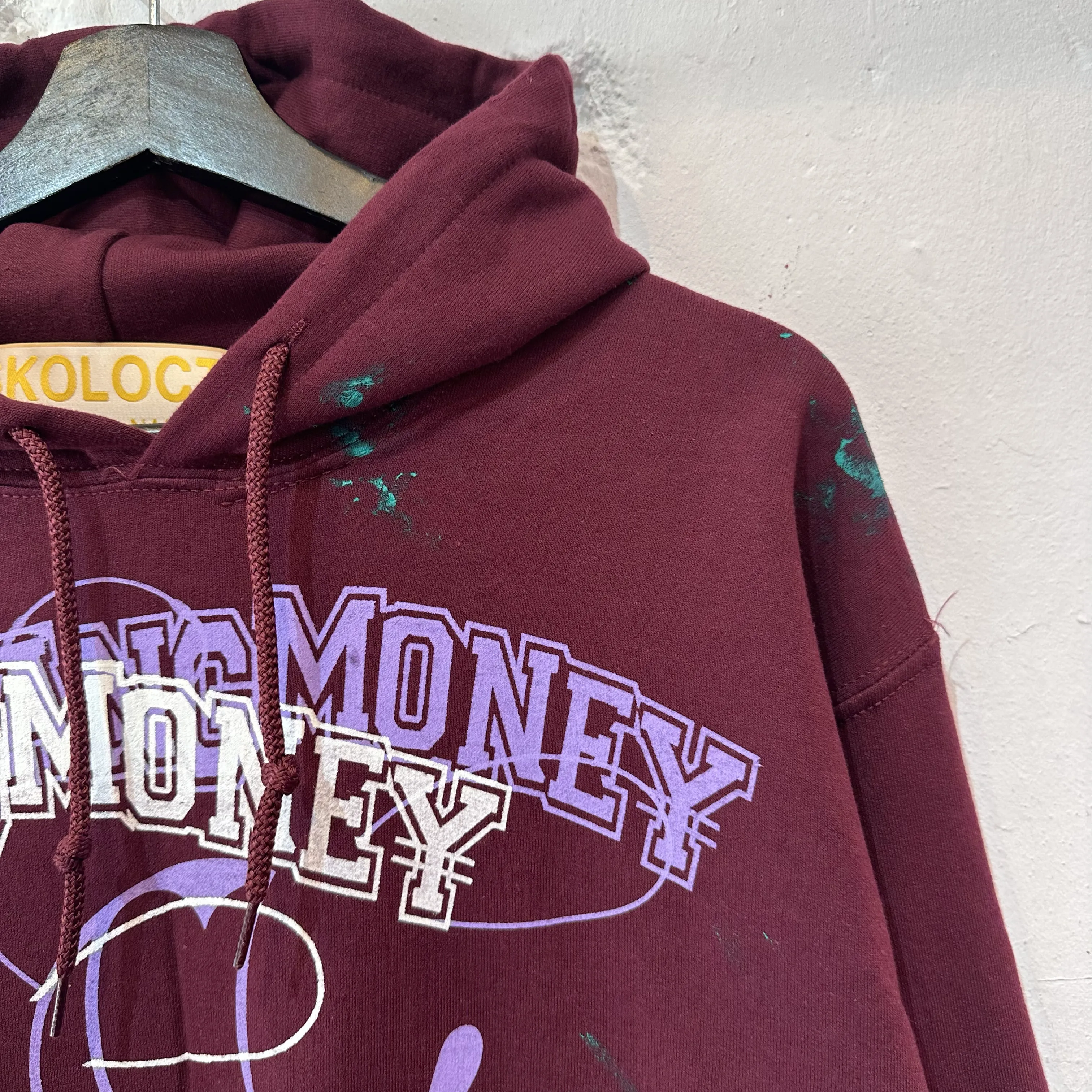 PAINTED ART GANG MONEY HOODIE