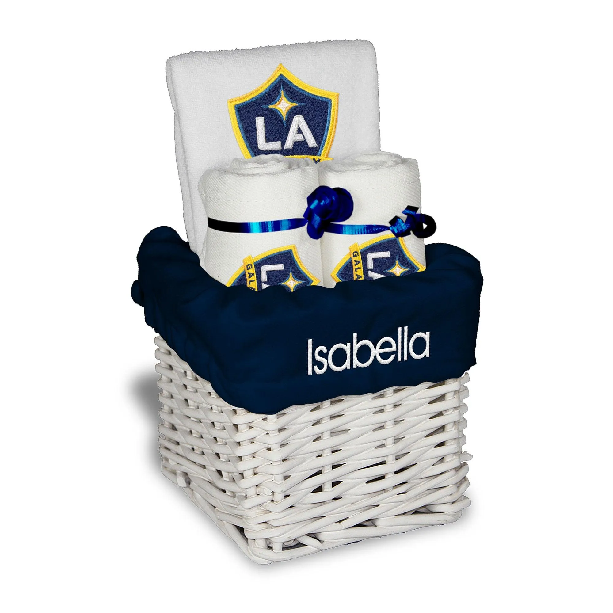 Personalized LA Galaxy Small Basket - 4 Items