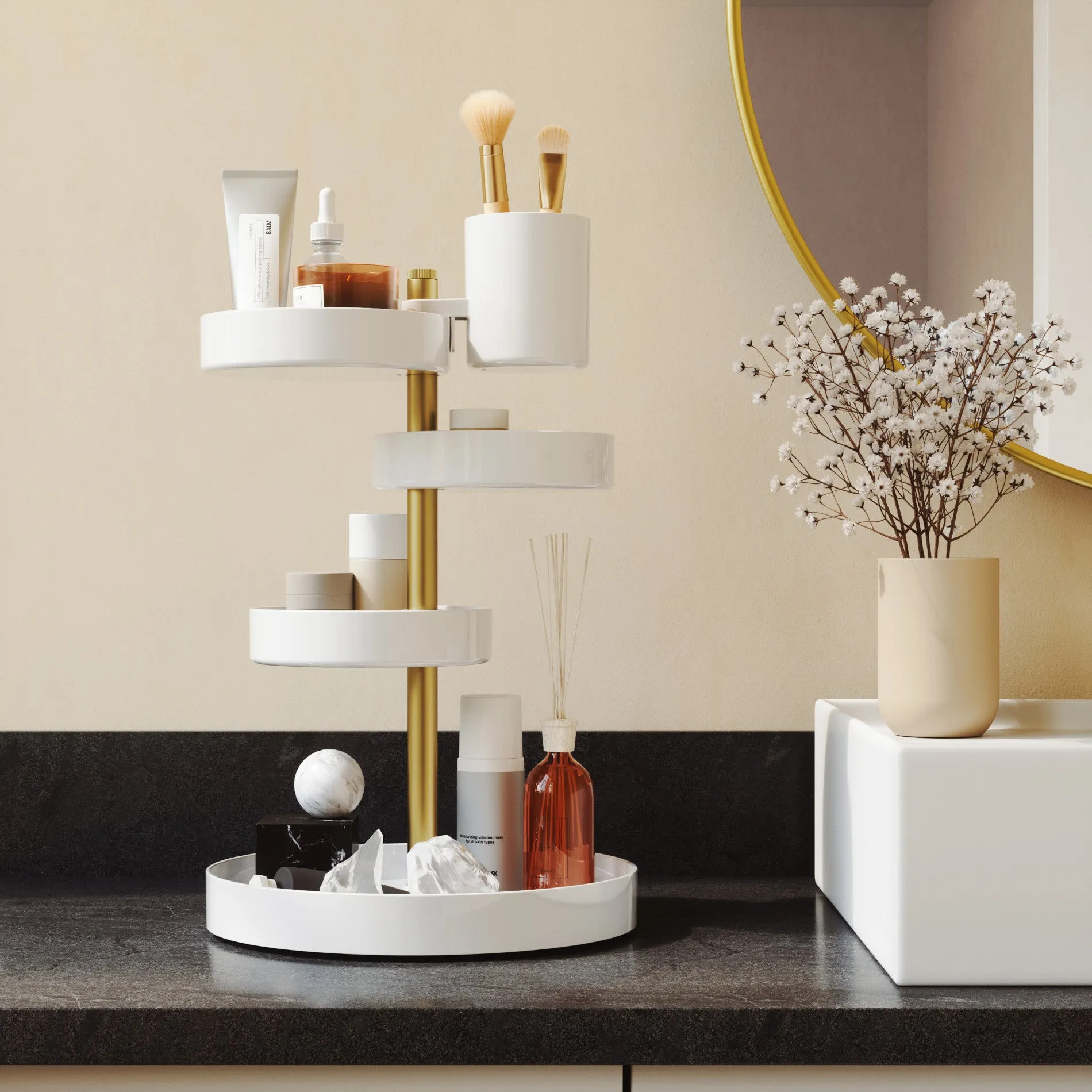 Pirouette Cosmetic Organizer