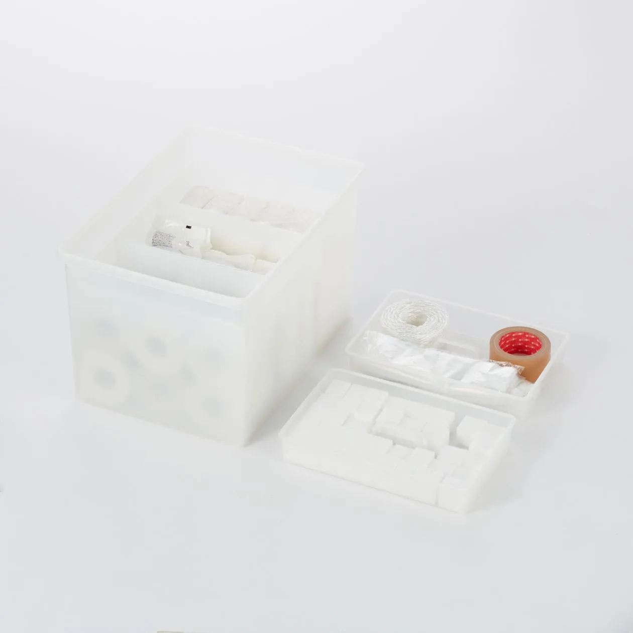 Polypropylene Wide Storage Container - Deep