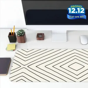 Printed Desk Mat - Diamond Pattern