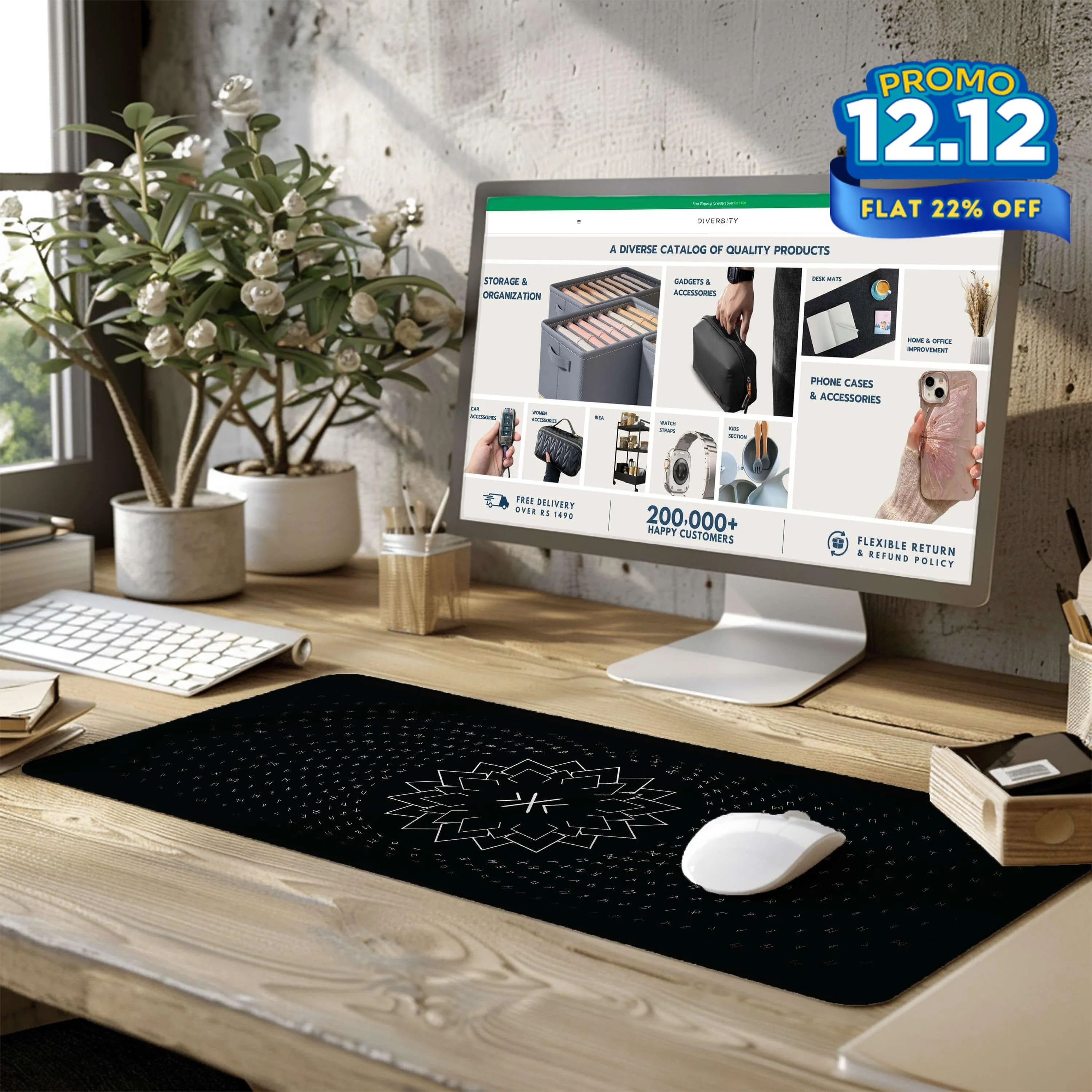 Printed Desk Mat - Magic