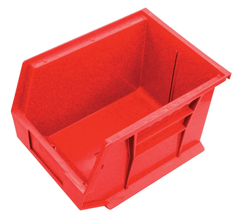 Quantum Storage 8-1/4 in. W X 6-3/4 in. H Tool Storage Bin Polypropylene 1 compartments Red