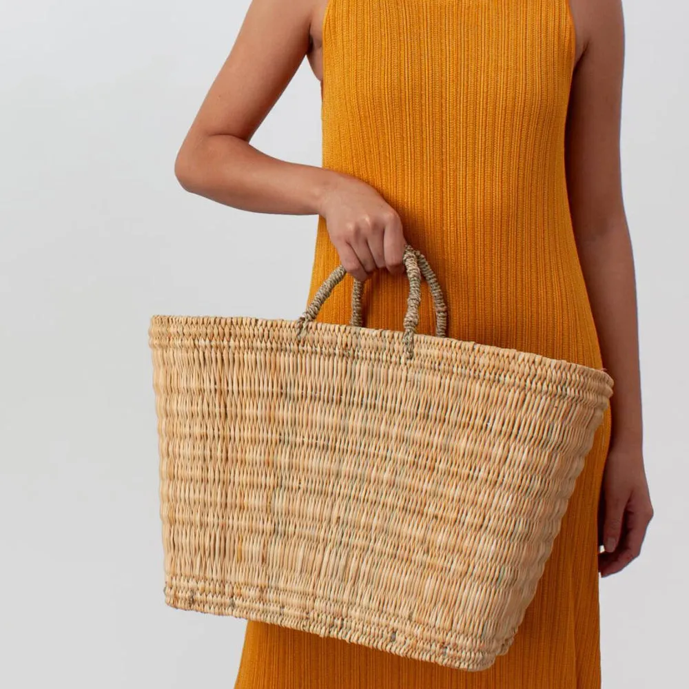 Reed Shopper Basket