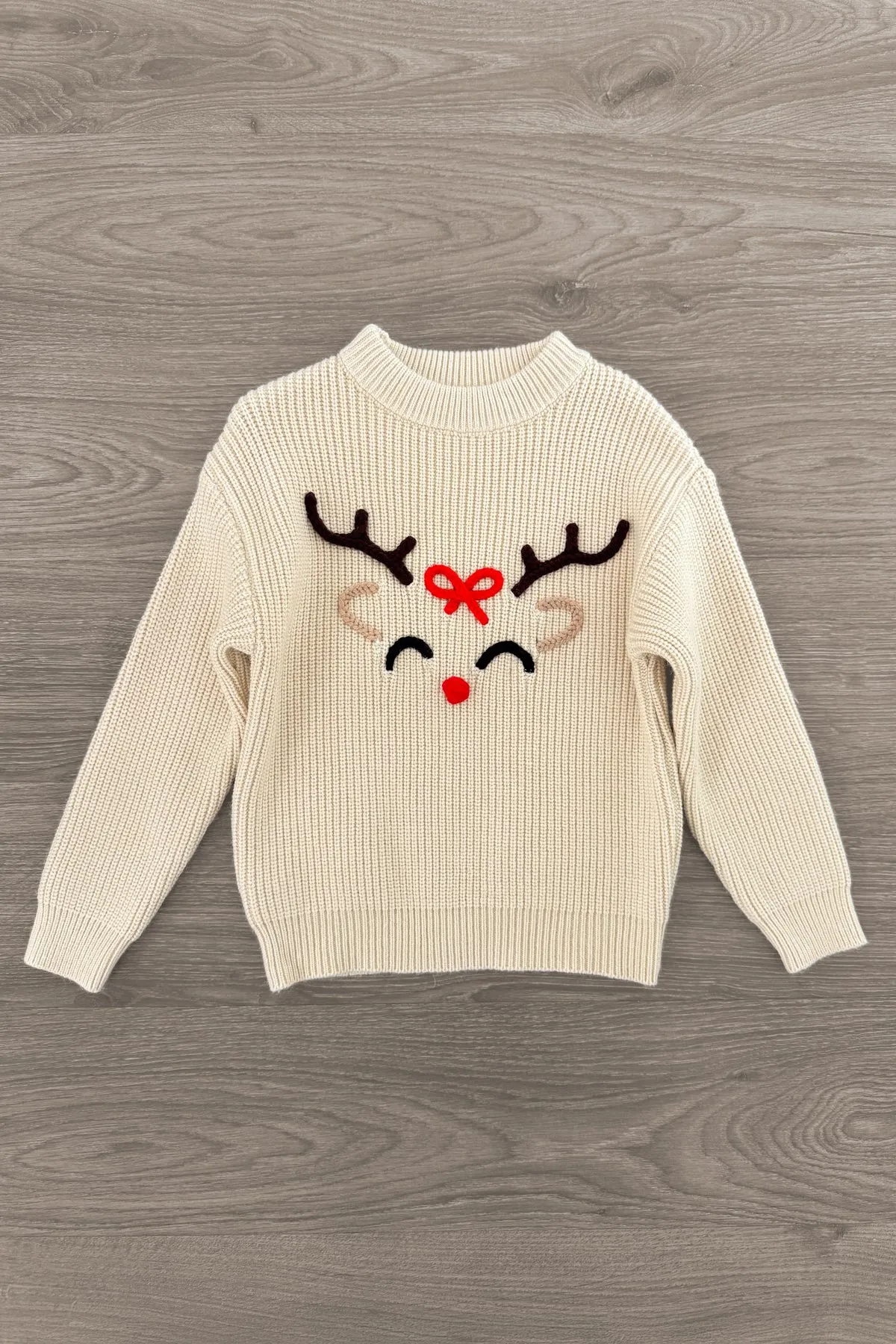 Reindeer Knit Sweater - Boy or Girl