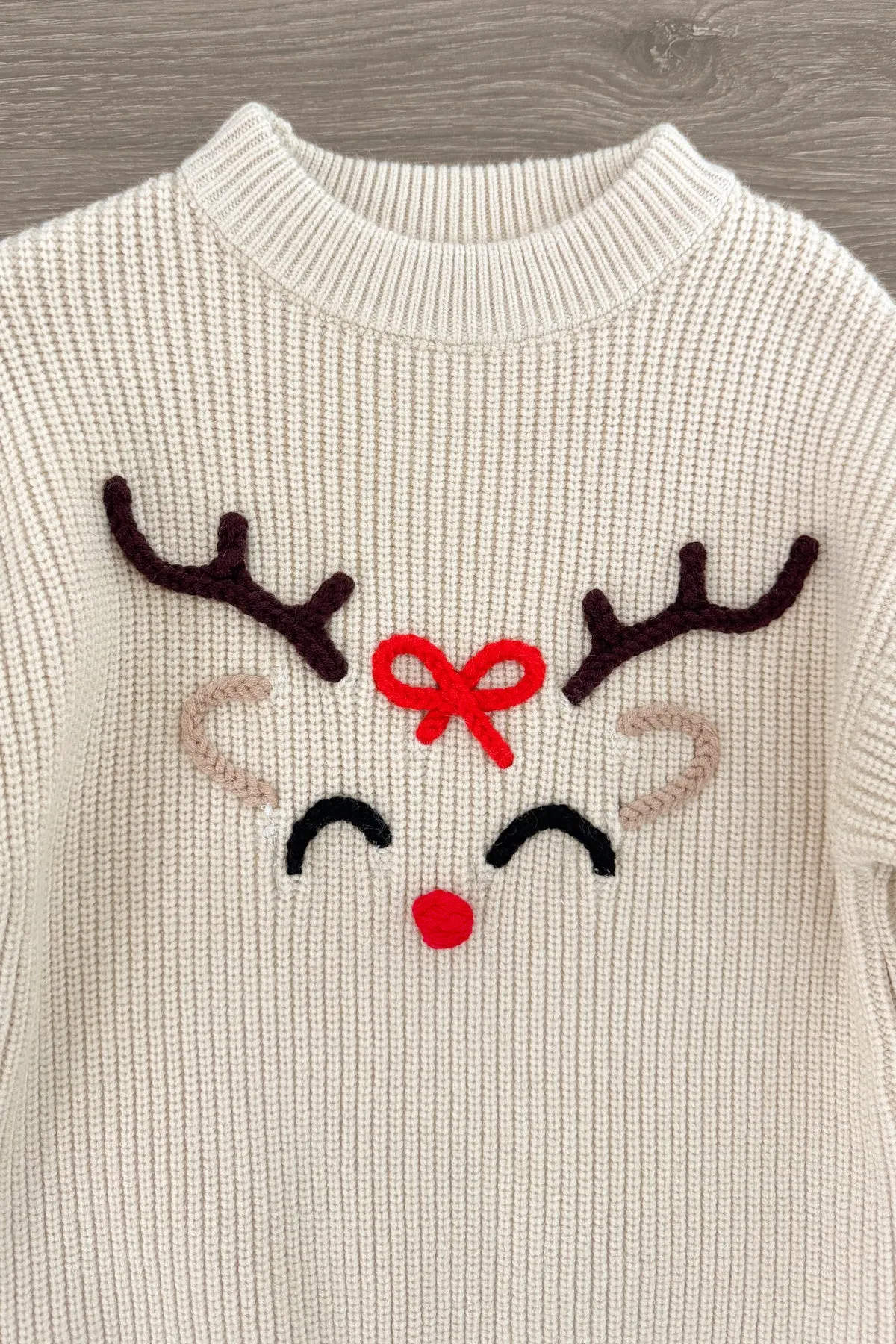 Reindeer Knit Sweater - Boy or Girl