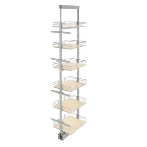 Rev-A-Shelf / 5273-14-MP / Adjustable Solid Surface Pantry System for Tall Pantry Cabinets