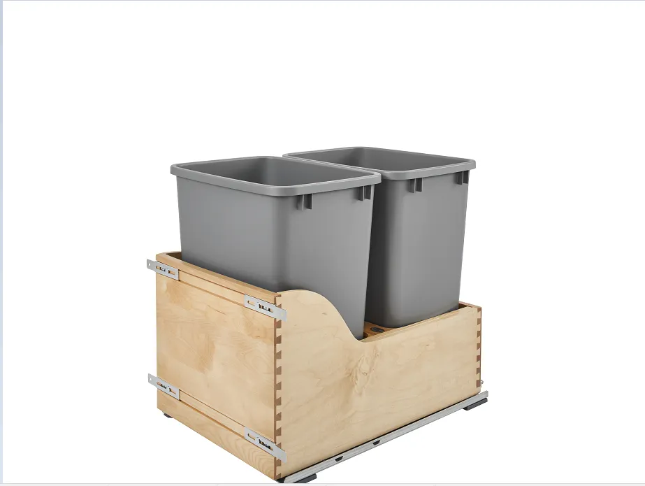 Rev-A-Shelf Double 35 Qrt Pull-Out Waste Container 4WCSC-1835DM-2