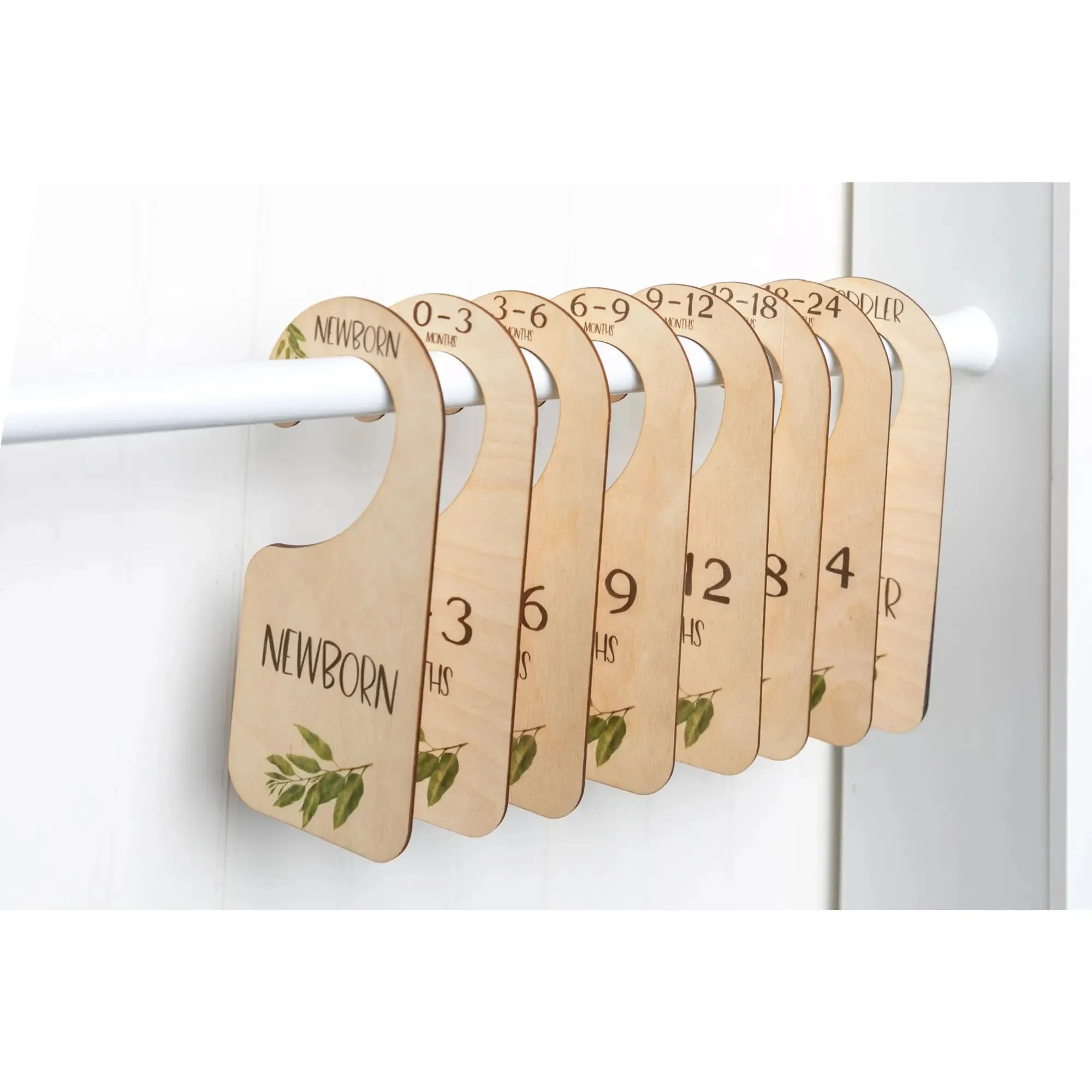 Rustic Wood Closet Dividers