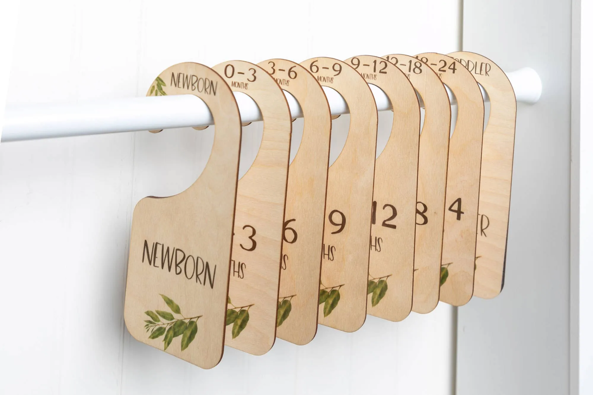 Rustic Wood Closet Dividers