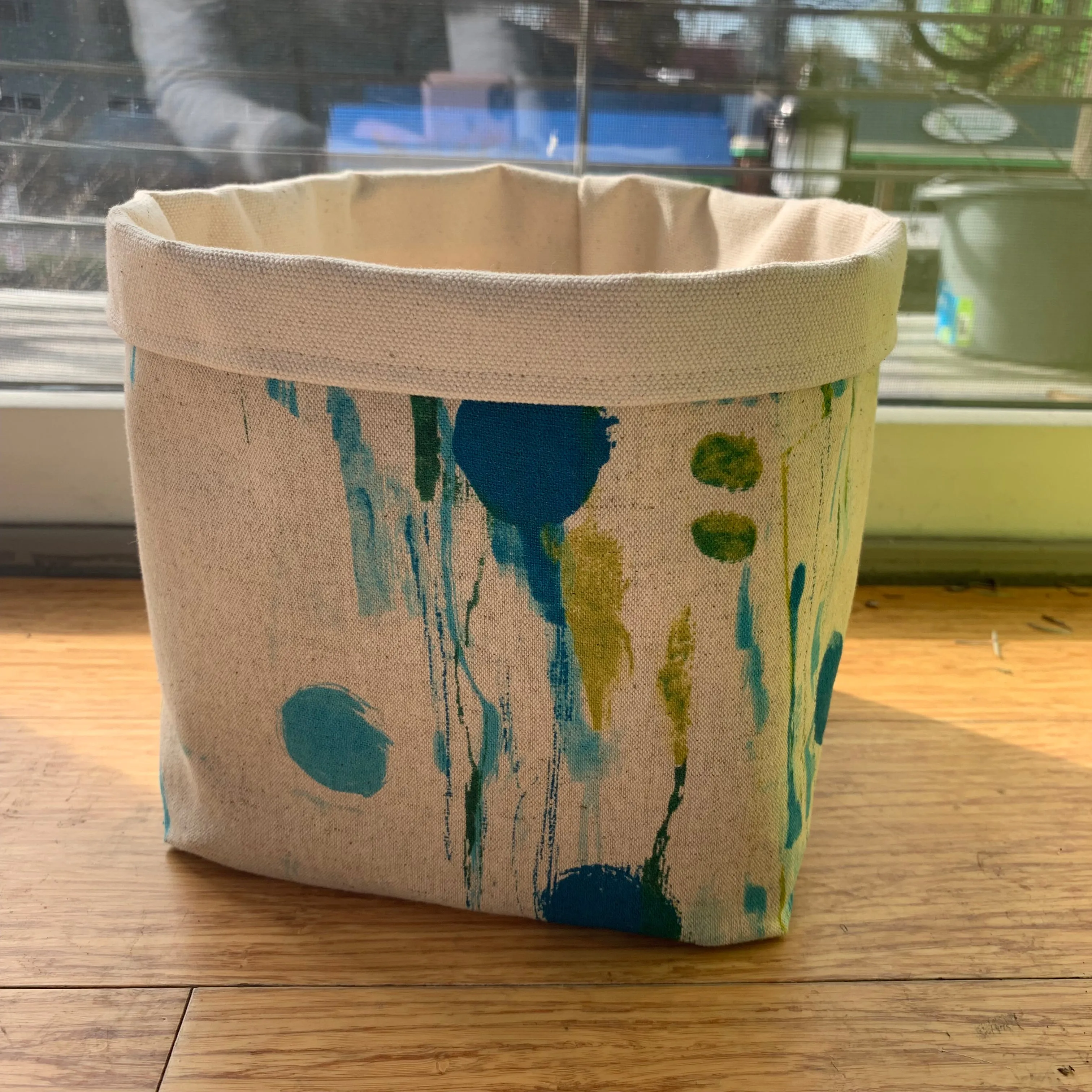 SALE | Canvas Storage Baskets Medium