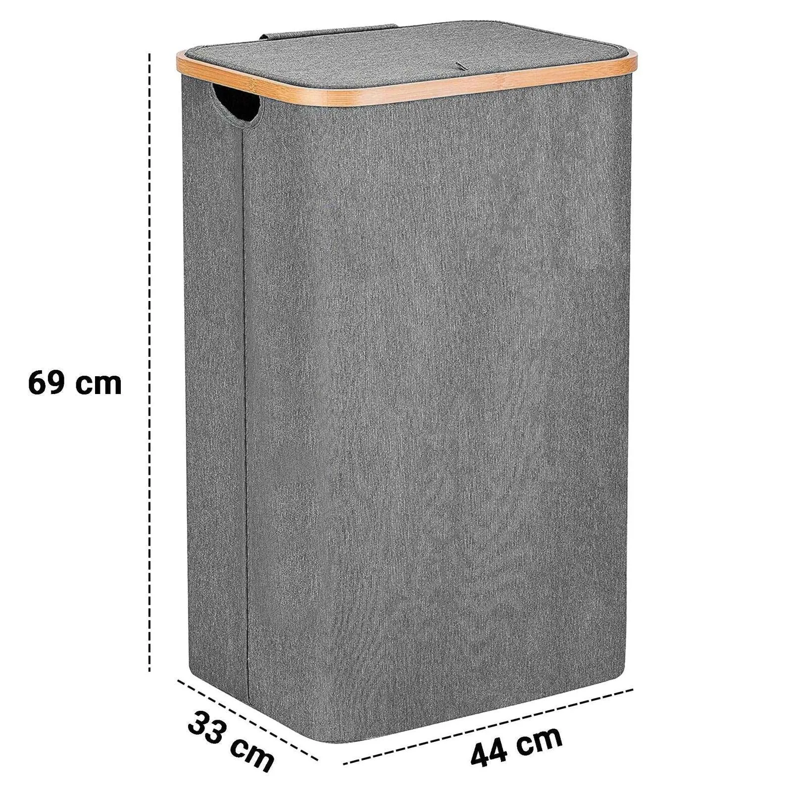 SG Traders™  100L Laundry Hamper with Lid