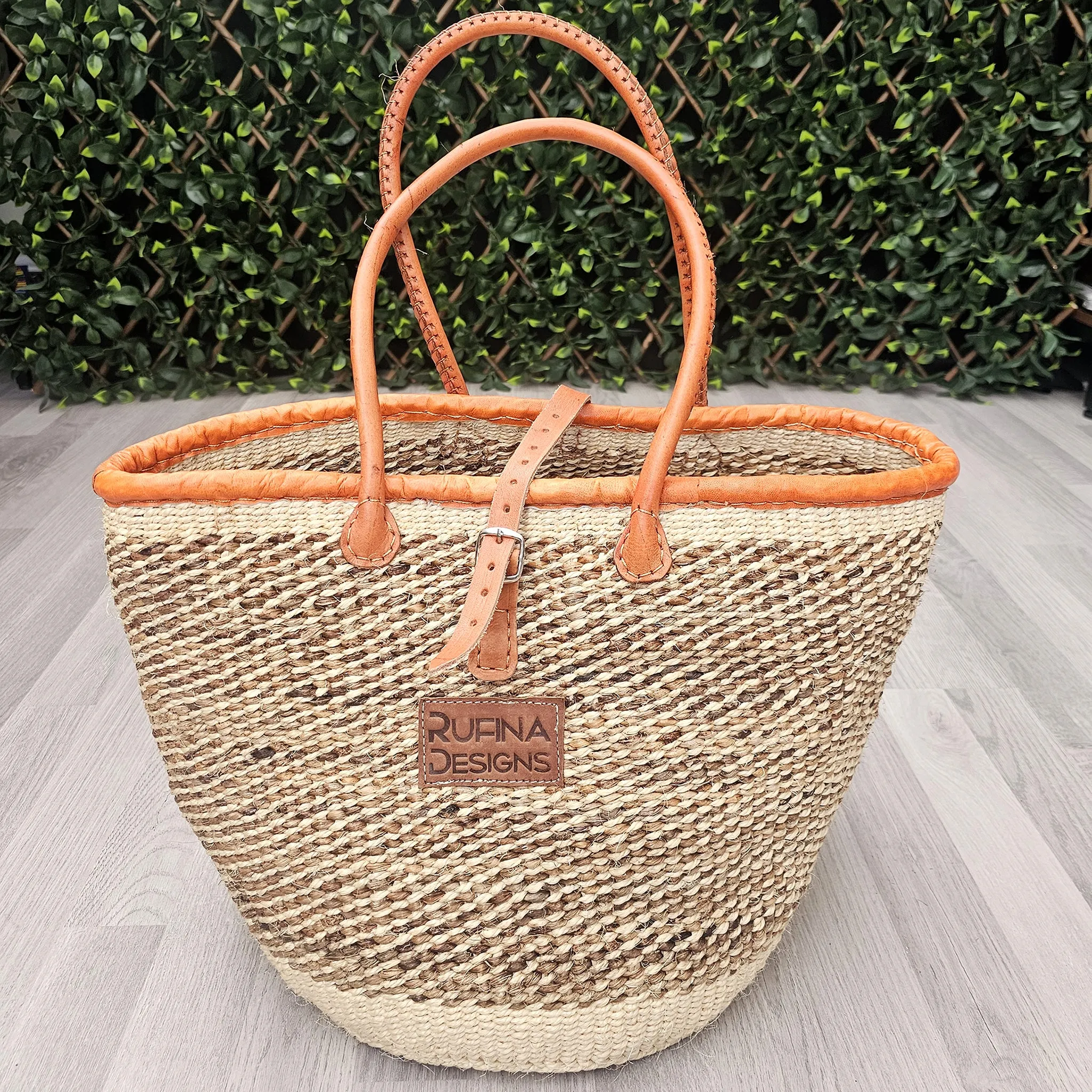 Sisal Tote Bag - Kiondo shopping bag - Dalila