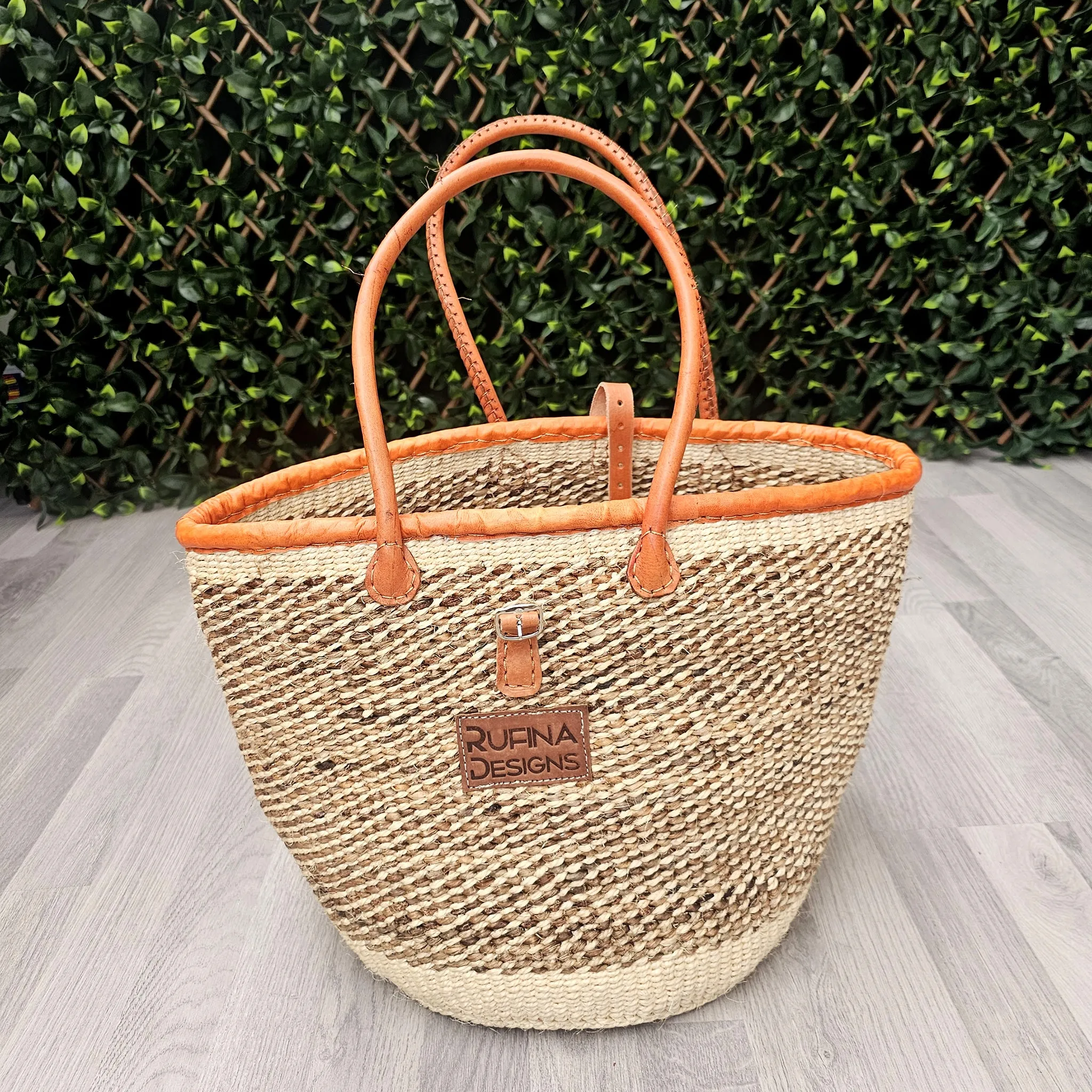 Sisal Tote Bag - Kiondo shopping bag - Dalila