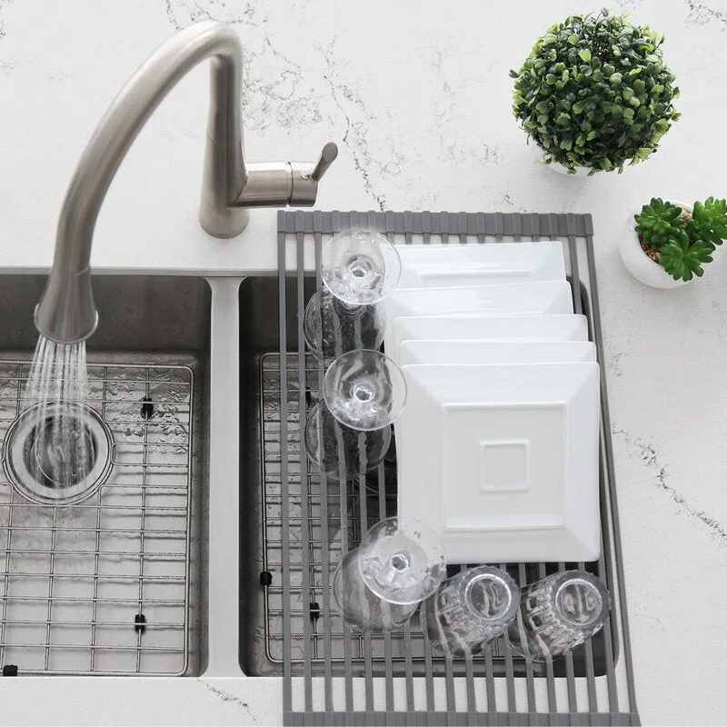 Sophythe Strainless Steel Over the Sink Dish Rack