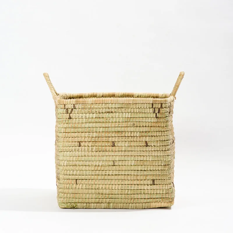 Square Basket Accent - Natural