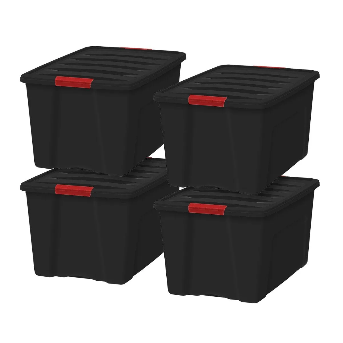 Stack & Pull™ Storage Box 4 Pack  - 18 gal. (72 qt.)