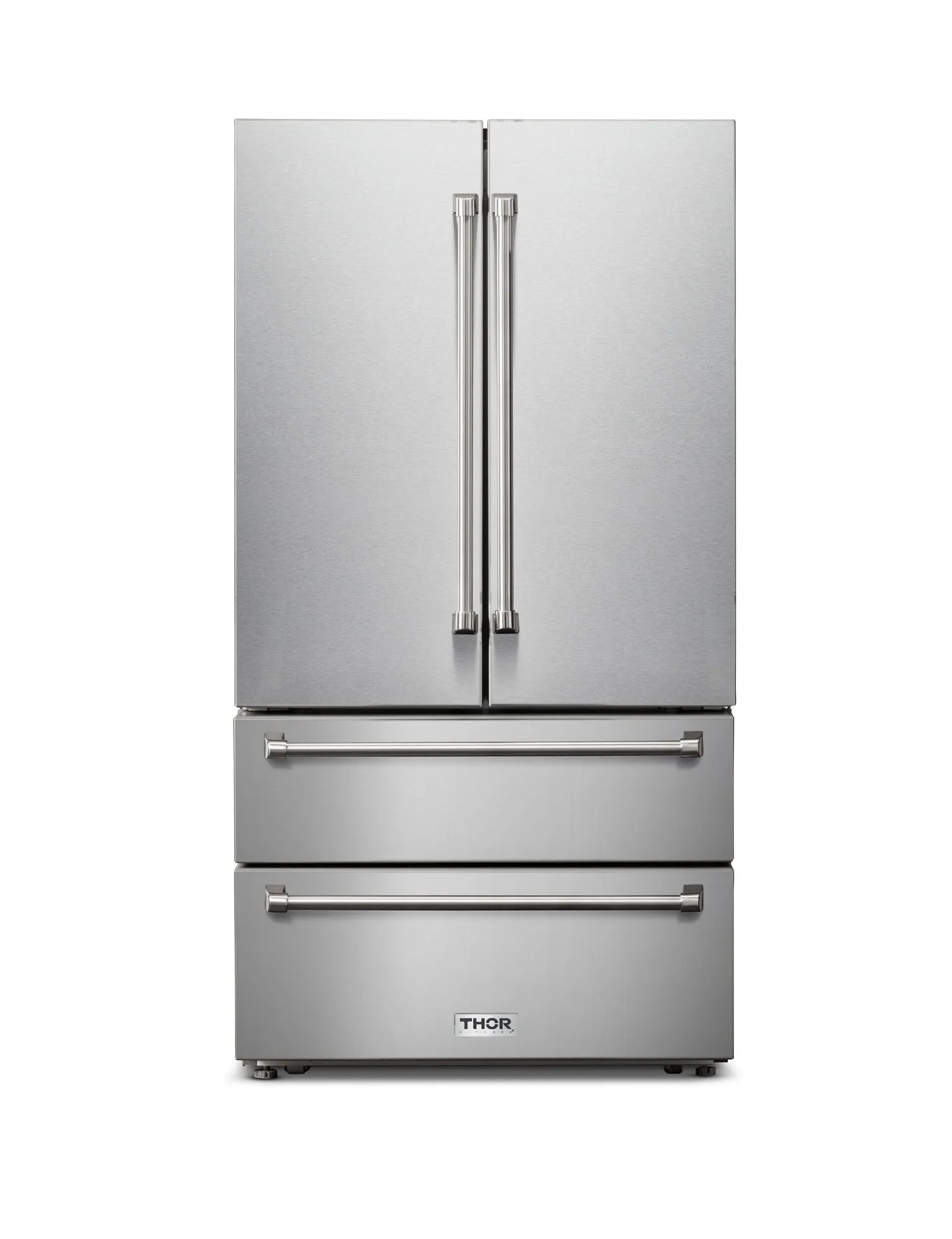 Thor Kitchen TRF3602 - 36 Inch Professional French Door Refrigerator with Freezer Drawers